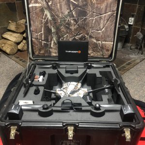 Typhoon h in the case